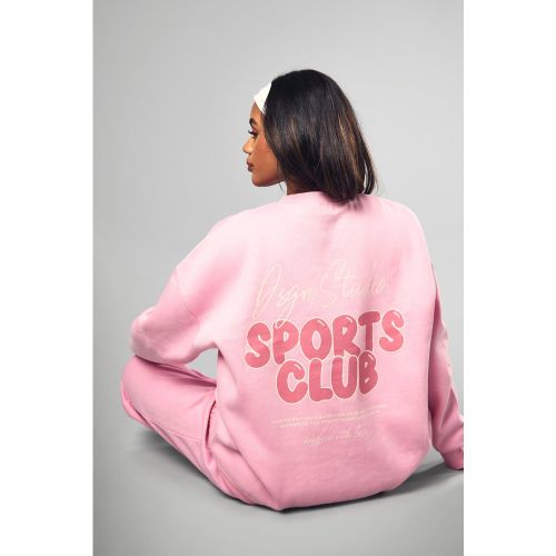 Sweat Oversize À Slogan - S - boohoo - Modalova