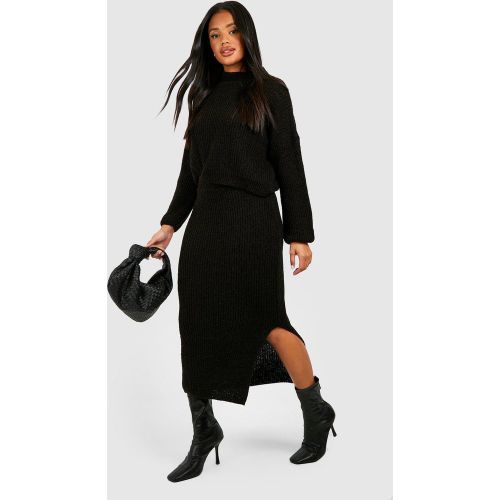 Ensemble En Maille Avec Pull Et Jupe - S - boohoo - Modalova
