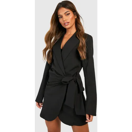 Robe Blazer Drapée - 38 - boohoo - Modalova