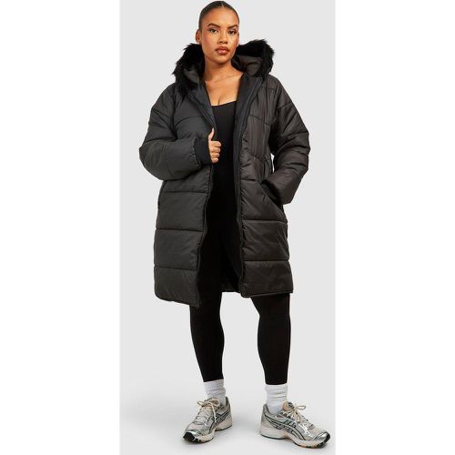 Grande Taille - Parka En Synthétique - 56 - boohoo - Modalova