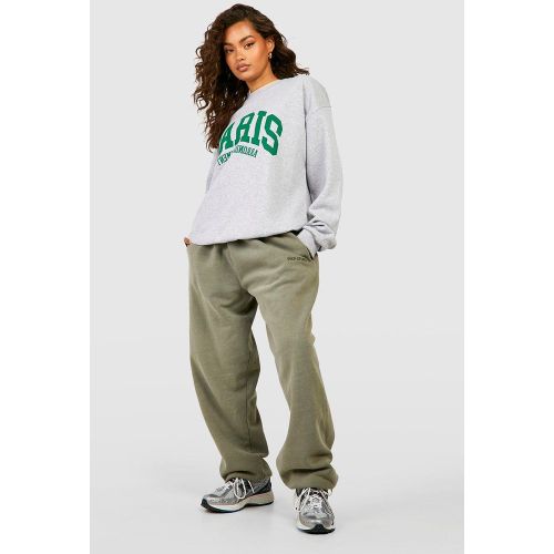Jogging Oversize Surteint À Slogan Dsgn Studio - S - boohoo - Modalova