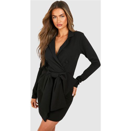 Robe Blazer À Nœud - boohoo - Modalova