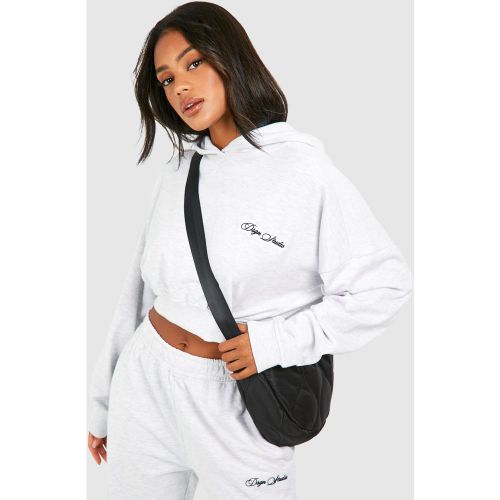 Sweat À Capuche Oversize À Broderie Dsgn Studio - S - boohoo - Modalova