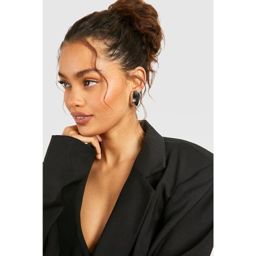 Boucles D'Oreilles Oversize ées - One Size - boohoo - Modalova