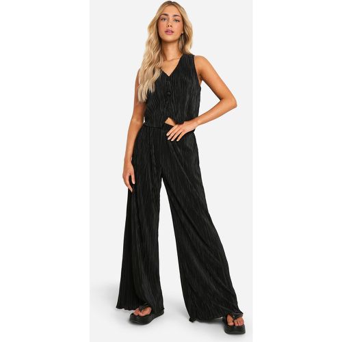 Pantalon Slim Plissé - 40 - boohoo - Modalova