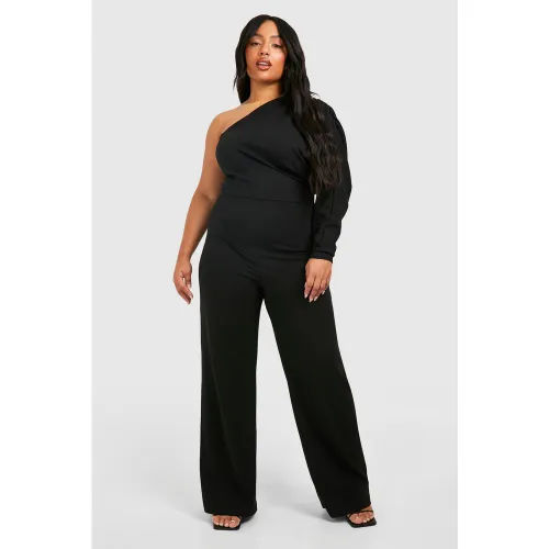 Grande Taille - Combinaison Large Asymétrique - 54 - boohoo - Modalova
