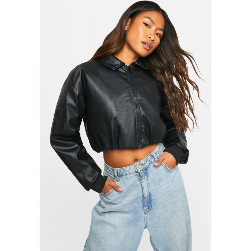 Veste Courte - Noir - 36, Noir - boohoo - Modalova