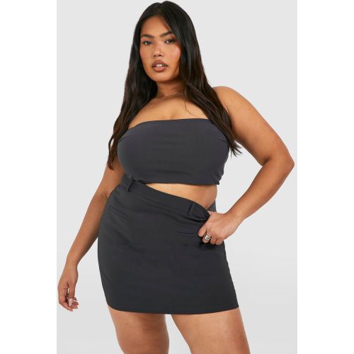 Grande Taille - Mini-Jupe Habillée - 44 - boohoo - Modalova