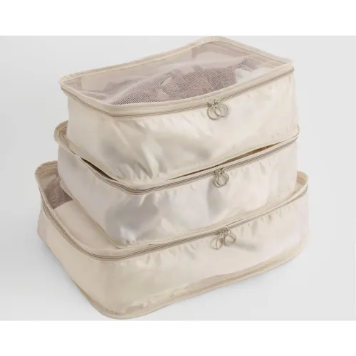 Lot De 3 Cubes De Rangement Pour Valise - One Size - boohoo - Modalova