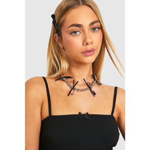 Collier Ras-Du-Cou é À Perles - One Size - boohoo - Modalova