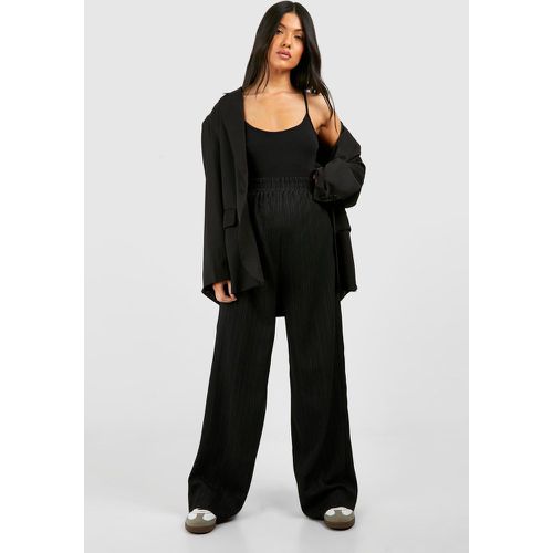 Maternité - Pantalon De Grossesse Large Texturé - 40 - boohoo - Modalova