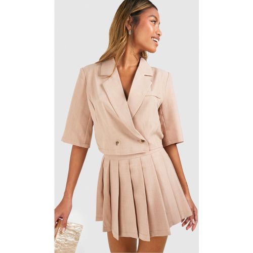 Mini-Jupe Plissée - 34 - boohoo - Modalova