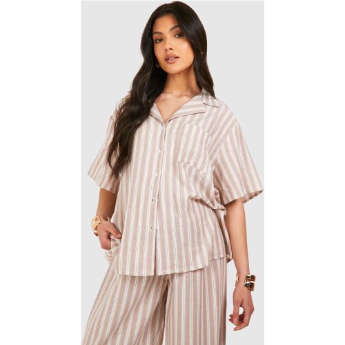 Maternité - Chemise De Grossesse À Manches Courtes - 36 - boohoo - Modalova