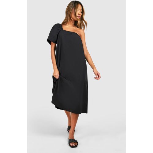 Robe Mi-Longue Asymétrique - 38 - boohoo - Modalova