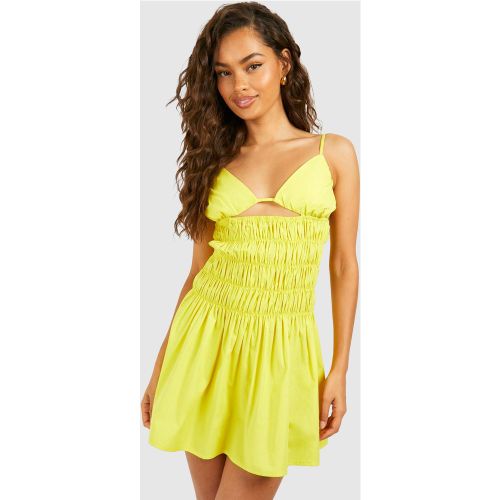 Robe Babydoll À Découpes - 36 - boohoo - Modalova