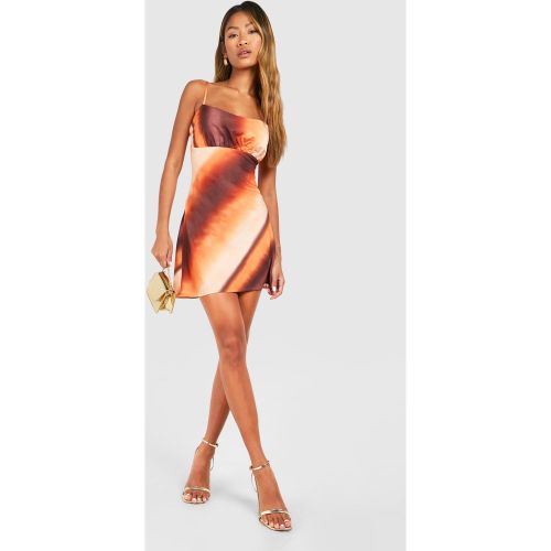 Robe Nuisette Courte Tie Dye - 46 - boohoo - Modalova