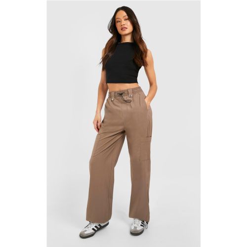 Tall" - Pantalon Cargo Stretch À Taille Contrastante - 34 - boohoo - Modalova