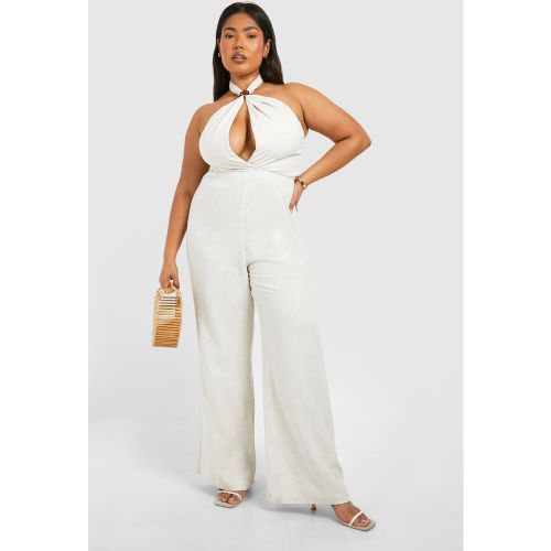 Grande Taille - Combinaison Dos Nu - 44 - boohoo - Modalova