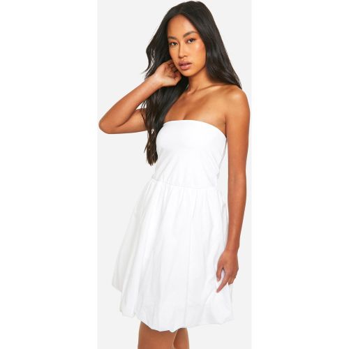 Robe Courte Bouffante En Coton - 36 - boohoo - Modalova