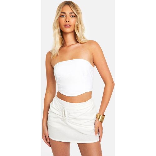 Mini-Jupe À Découpe - 34 - boohoo - Modalova