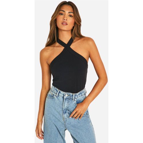 Crop Top À Dos Nageur - 34 - boohoo - Modalova