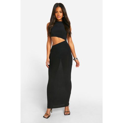 Robe Longue Moulante À Découpes - 36 - boohoo - Modalova