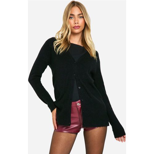 Cardigan Boyfriend Côtelé - M - boohoo - Modalova