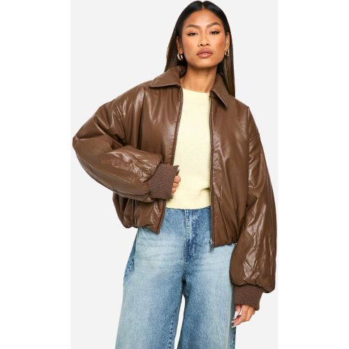 Blouson Bomber Matelassé - 36 - boohoo - Modalova