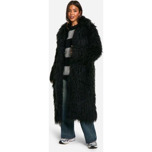 Manteau Long En Synthétique - 42 - boohoo - Modalova