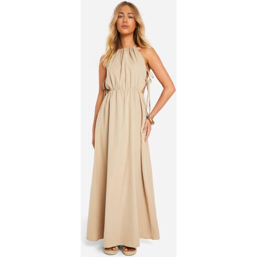 Robe Longue Nouée - 38 - boohoo - Modalova