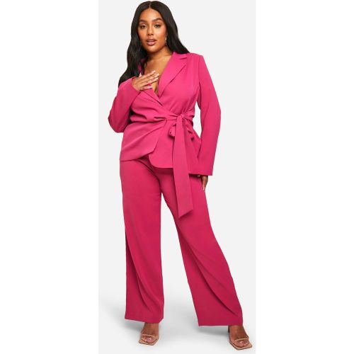 Grande Taille - Pantalon Large À Pinces - 56 - boohoo - Modalova