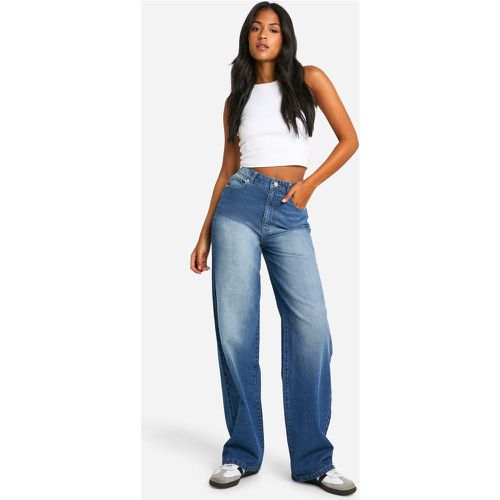 Tall" - Jean Basique Taille Haute - 40 - boohoo - Modalova