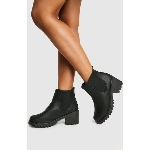 Bottines Chelsea À Plateforme - Pointure Large - 37 - boohoo - Modalova