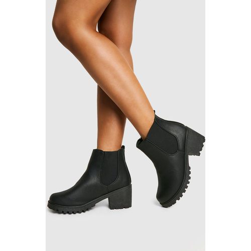 Bottines Chelsea À Plateforme - Pointure Large - 40 - boohoo - Modalova