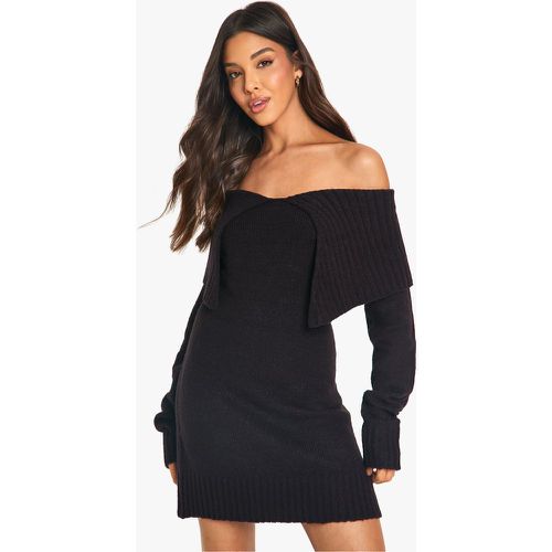 Robe Pull Oversize À Épaules Dénudées - L - boohoo - Modalova