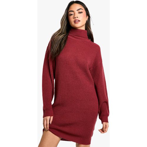 Robe Pull Basique À Col Roulé - M - boohoo - Modalova