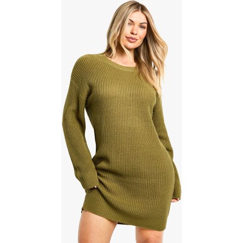 Robe Pull Basique À Col Ras-Du-Cou - S - boohoo - Modalova