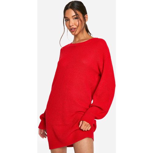 Robe Pull Basique À Col Ras-Du-Cou - M - boohoo - Modalova