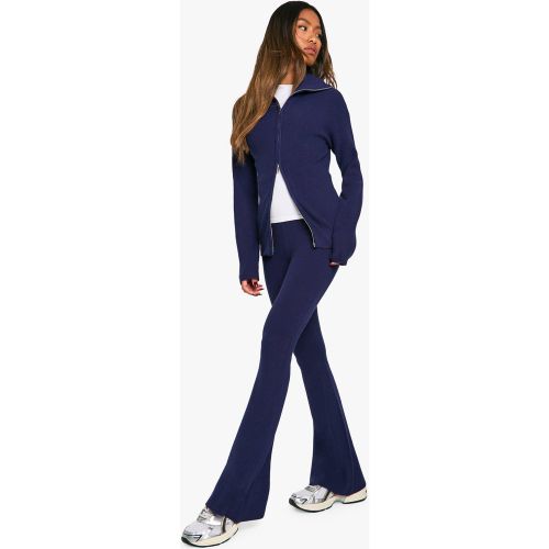 Ensemble En Maille Côtelée Avec Pull Et Pantalon - S - boohoo - Modalova