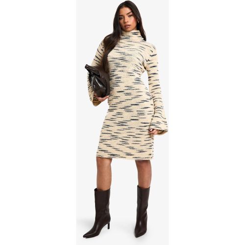 Robe Longue À Col Roulé En Maille Premium - S - boohoo - Modalova