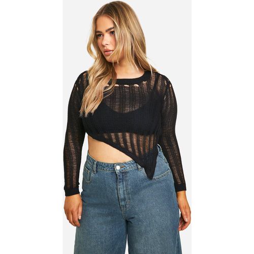 Grande Taille - Pull Asymétrique - 46 - boohoo - Modalova