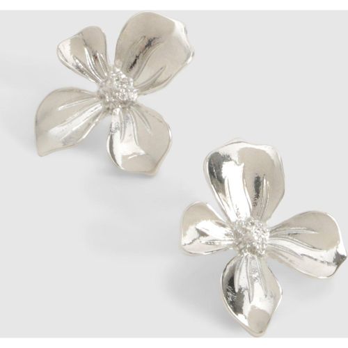 Boucles D'Oreilles Fleur - One Size - boohoo - Modalova