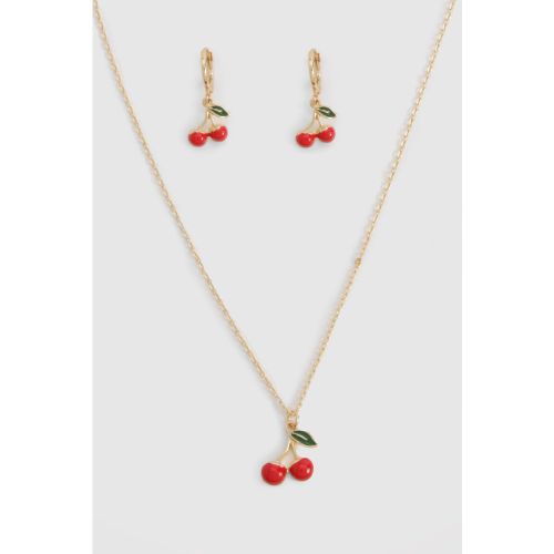 Lot Avec Boucles D'Oreilles Et Collier - One Size - boohoo - Modalova