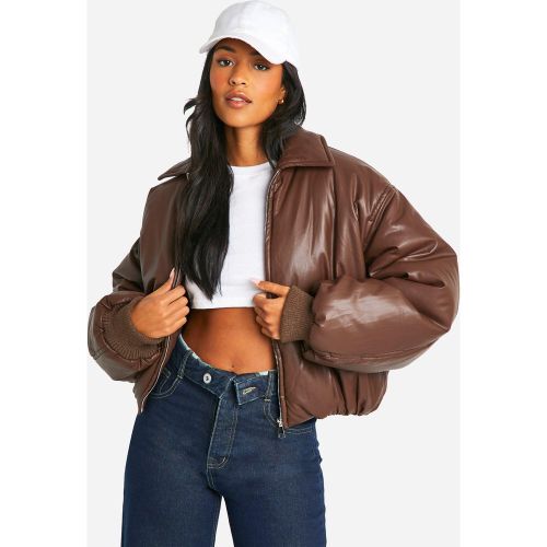 Tall" - Bomber Matelassé En Synthétique - 34 - boohoo - Modalova