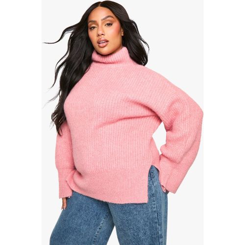 Grande Taille - Pull Oversize À Col Montant - 44 - boohoo - Modalova