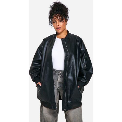 Grande Taille - Bomber Long Oversize - 46 - boohoo - Modalova