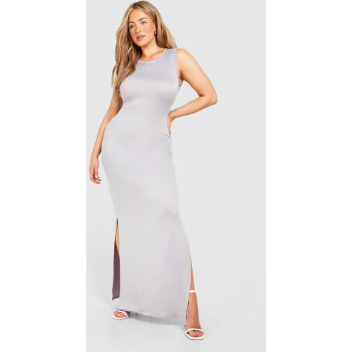 Grande Taille - Robe Longue Super Douce À Dos Nu - 46 - boohoo - Modalova