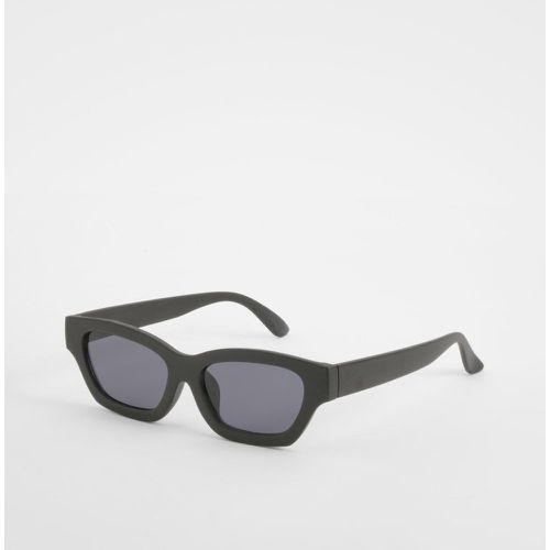 Black Cat Eye Sunglasses - boohoo - Modalova