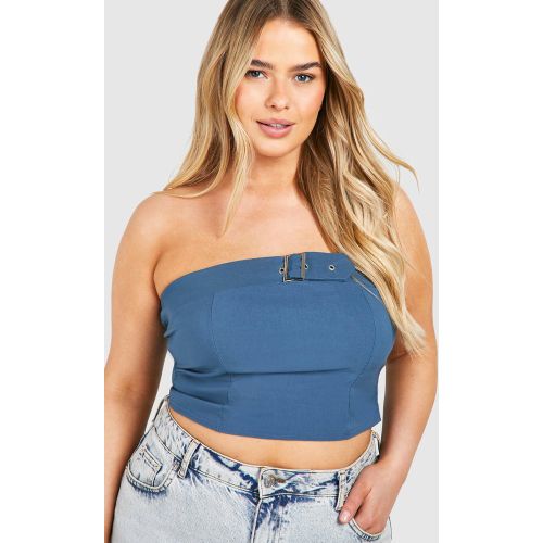 Grande Taille - Corset À Boucle - 44 - boohoo - Modalova