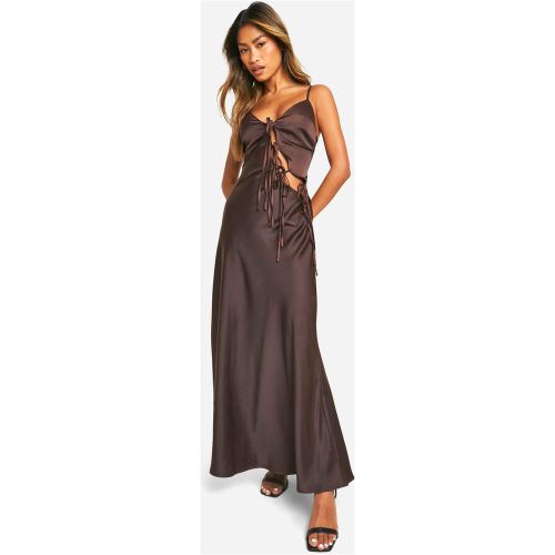 Robe Longue À Nœud - 36 - boohoo - Modalova